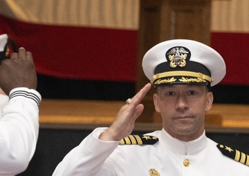 U.S. Naval Submarine School Holds Change of Command Ceremony