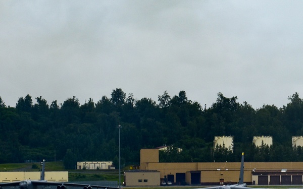 B-52s in JBER: Takeoff