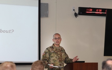 Soldiers participate in Building Strong and Ready Teams event during weekend battle assembly