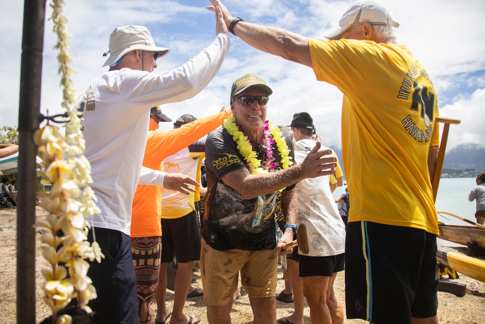 MCBH Hosts 2023 John D. Kaupiko Canoe Regatta