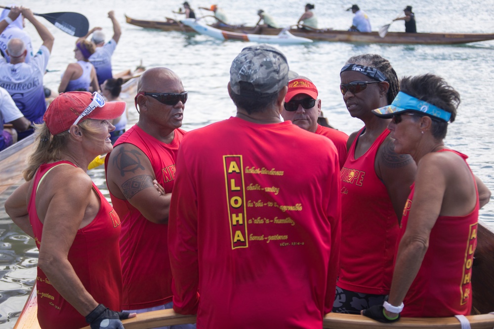 MCBH Hosts 2023 John D. Kaupiko Canoe Regatta