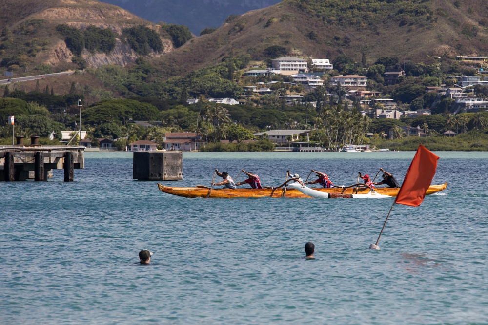 MCBH Hosts 2023 John D. Kaupiko Canoe Regatta