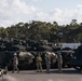 U.S. Army tanks arrive at the Port of Gladstone