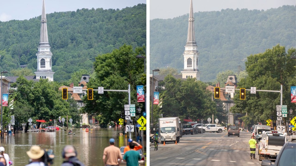 Vermont Capital: Before and After Flood 23'