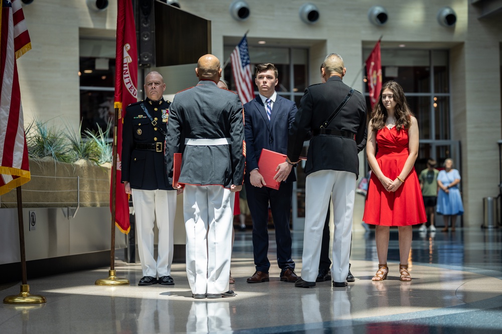 The Director of Command Element Information Division retires after more than 20 years of service