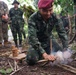 U.S. and Royal Thai Army Soldiers learn jungle survival skills during HG23