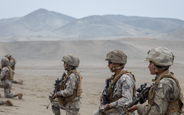 U.S. and Peruvian Marines Final Exercise During Resolute Sentinel 23