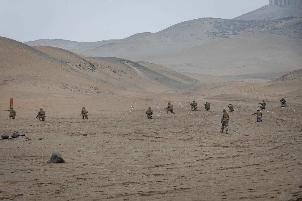 U.S. and Peruvian Marines Final Exercise During Resolute Sentinel 23