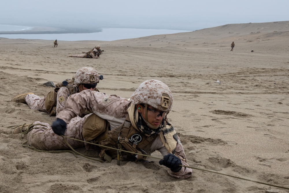 U.S. and Peruvian Marines Final Exercise During Resolute Sentinel 23