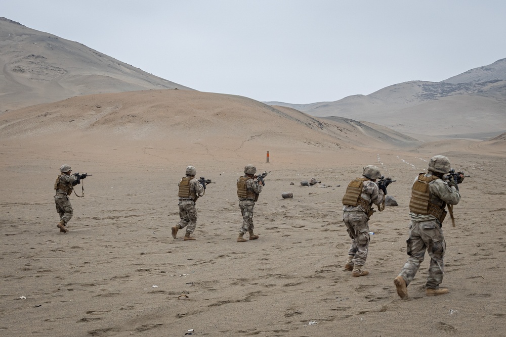 U.S. and Peruvian Marines Final Exercise During Resolute Sentinel 23