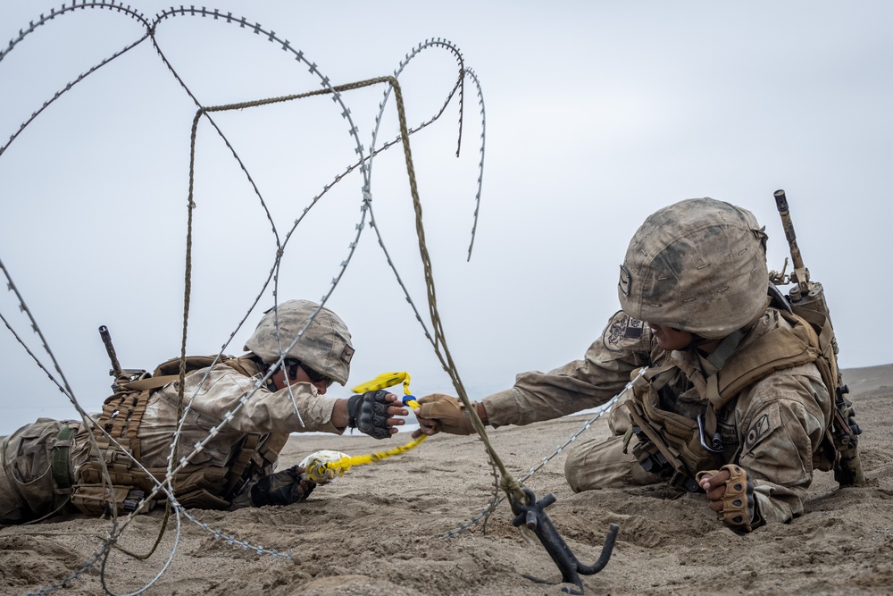 U.S. and Peruvian Marines Final Exercise During Resolute Sentinel 23