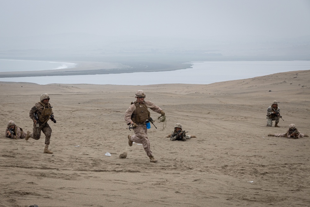 U.S. and Peruvian Marines Final Exercise During Resolute Sentinel 23