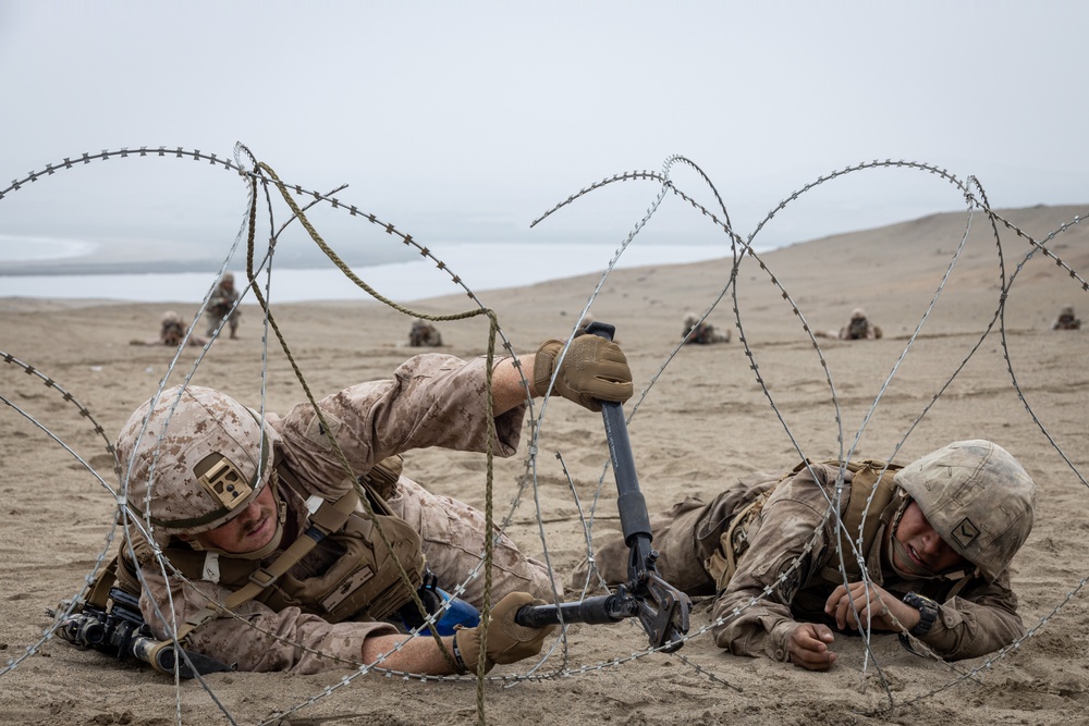 U.S. and Peruvian Marines Final Exercise During Resolute Sentinel 23