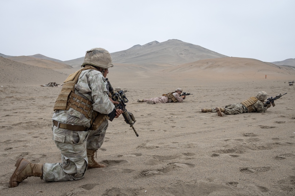 U.S. and Peruvian Marines Final Exercise During Resolute Sentinel 23