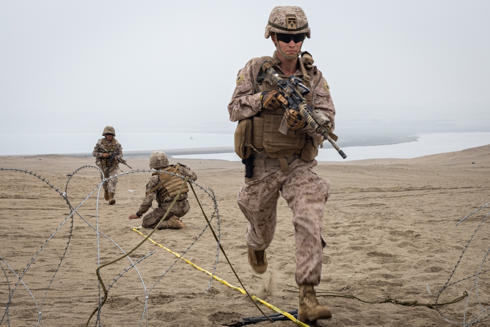 U.S. and Peruvian Marines Final Exercise During Resolute Sentinel 23