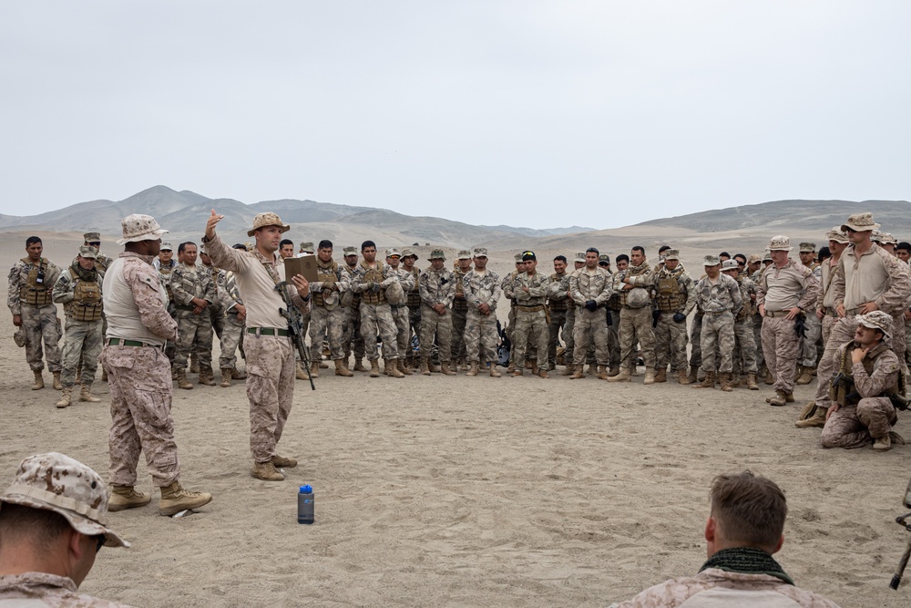 U.S. and Peruvian Marines Final Exercise During Resolute Sentinel 23