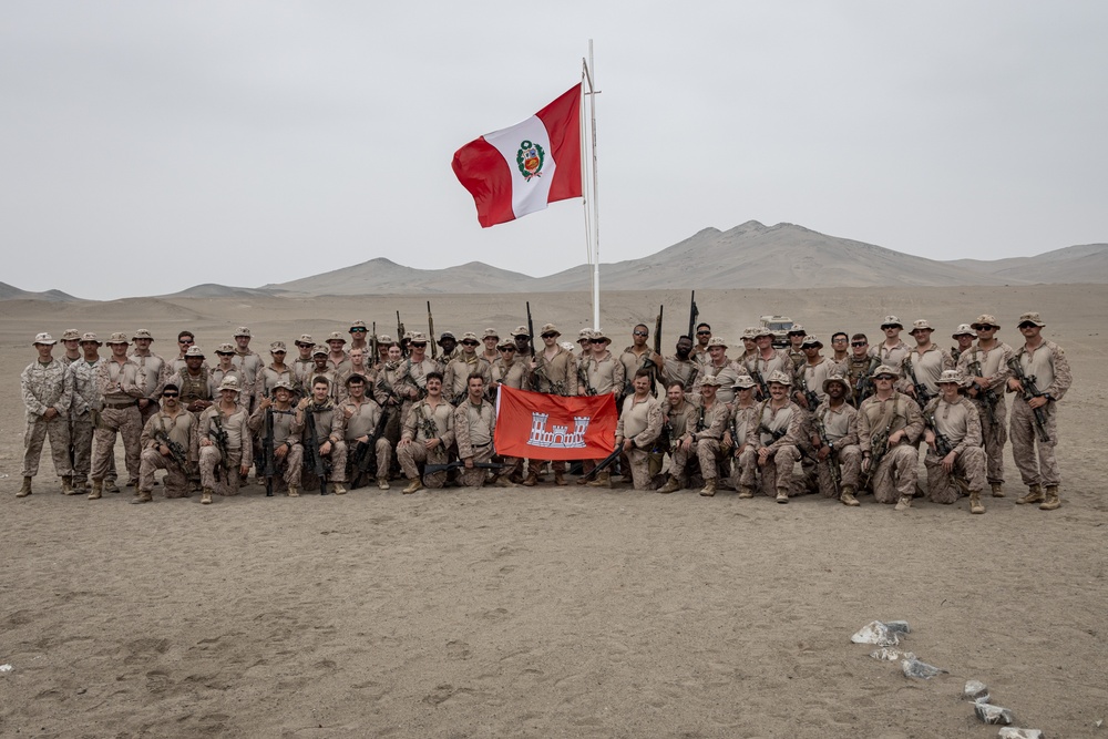 U.S. and Peruvian Marines Final Exercise During Resolute Sentinel 23