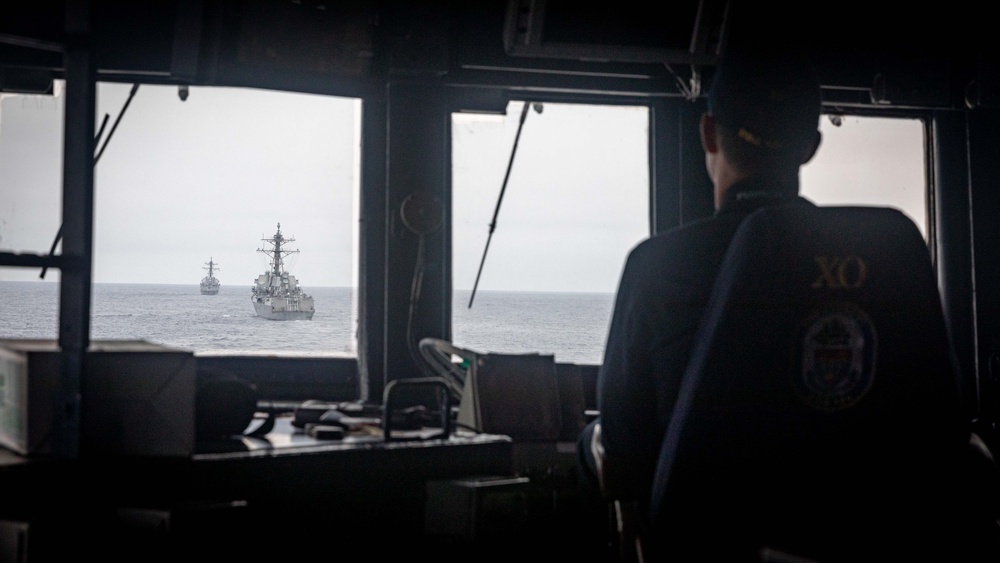 USS Sterett Live-Fire Exercise