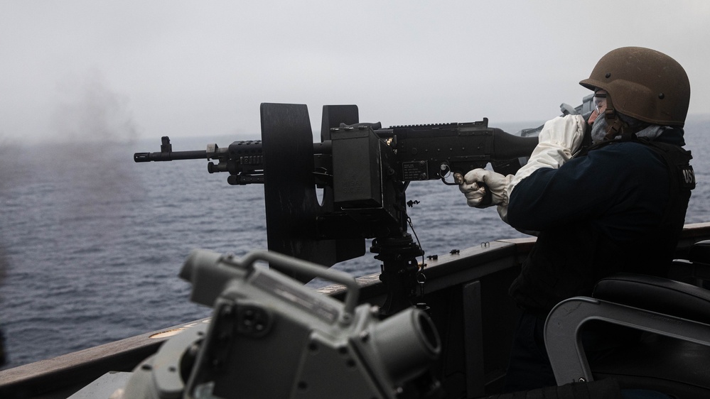 USS Sterett Live-Fire Exercise