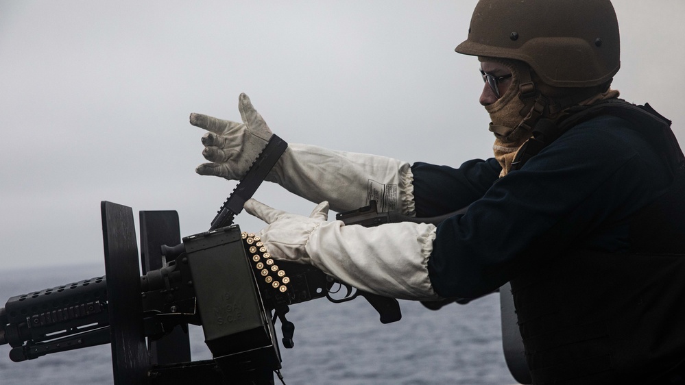 USS Sterett Live-Fire Exercise