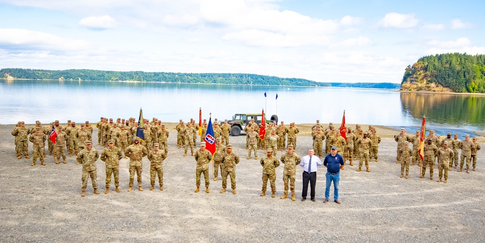 189th CATB Final Group Photo with Col. Hank Barnes