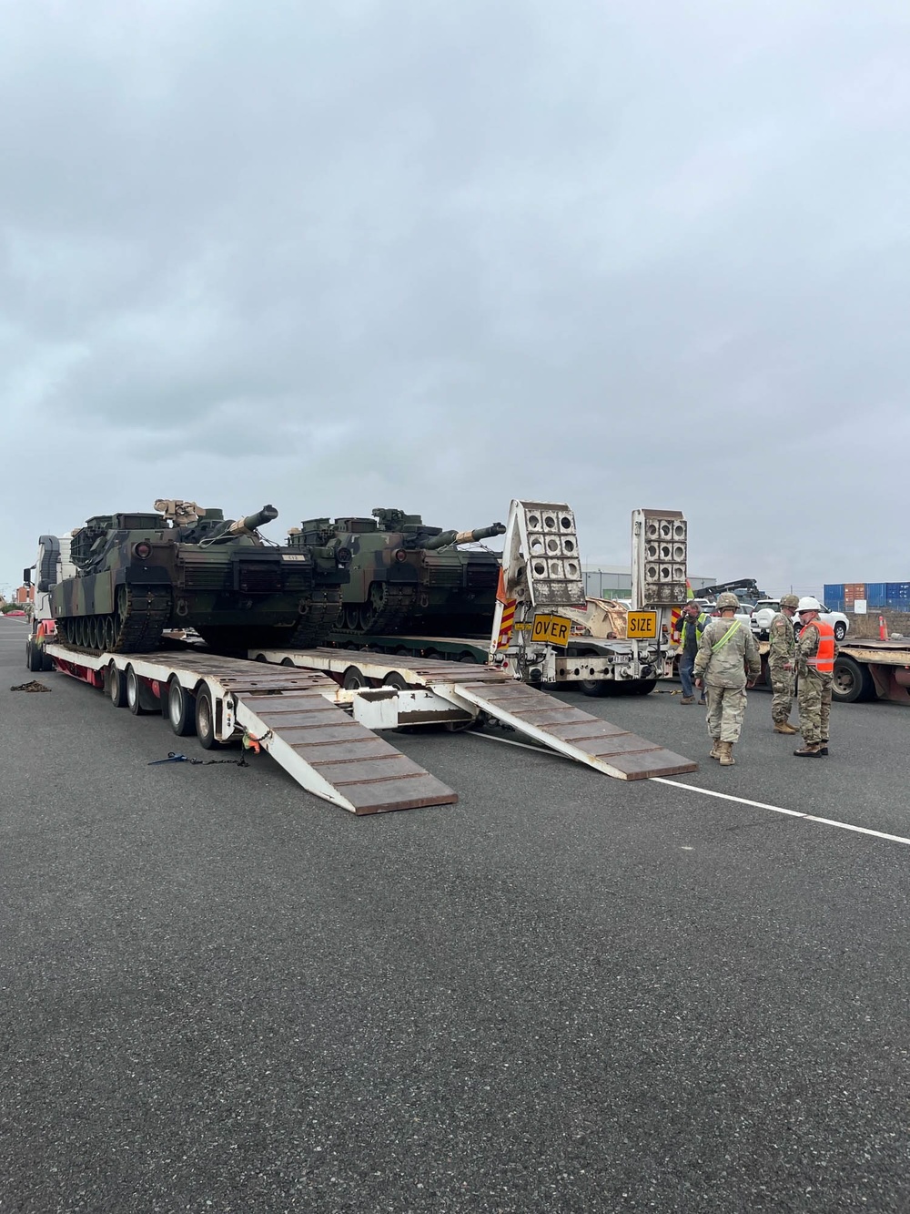 U.S. Army Equipment Arrives at Port of Gladstone, Australia