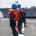 USS Sterett Replenishment-at-Sea