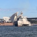 USS Canberra Arrives Sydney for Commissioning