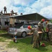 36 CRG and 554 RHS repair roofs in the Guam community