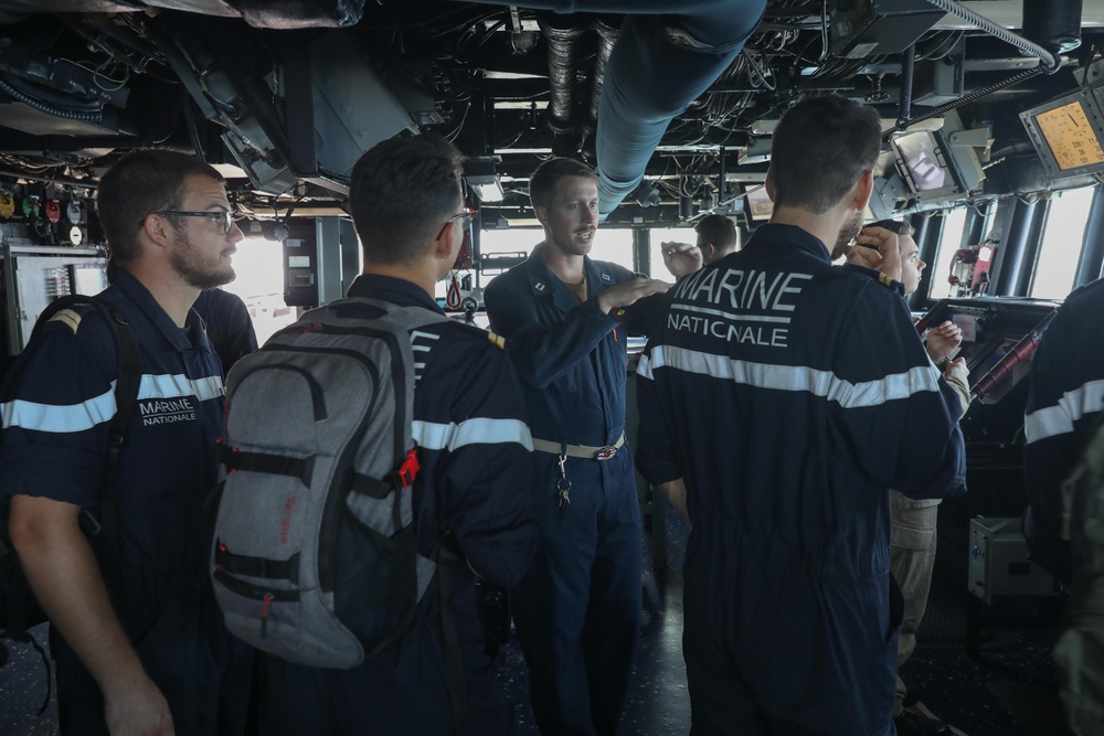 Ramage Sailor Gives Guided Tour