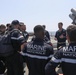 French Sailors Take Tour