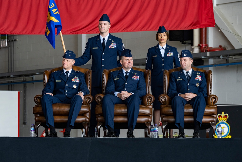 100th ARW Change of Command ceremony