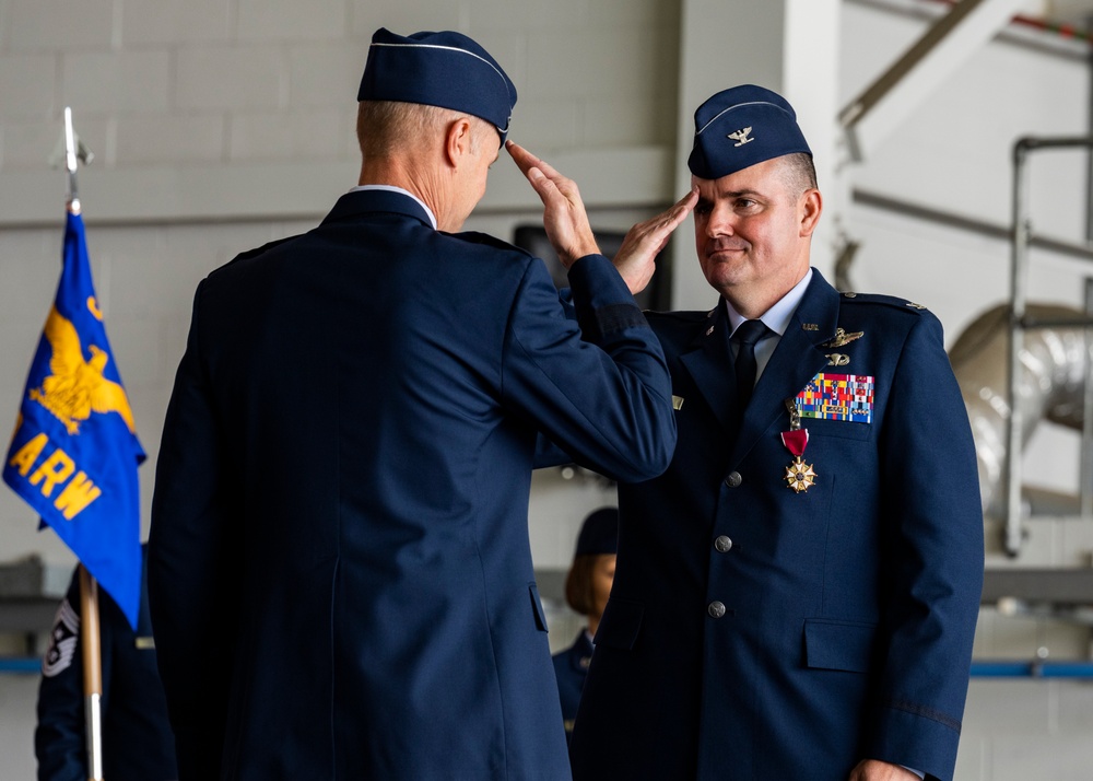 100th ARW Change of Command ceremony