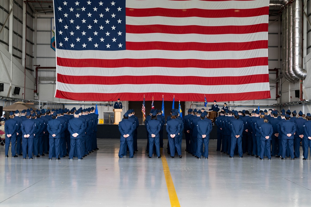 100th ARW Change of Command ceremony