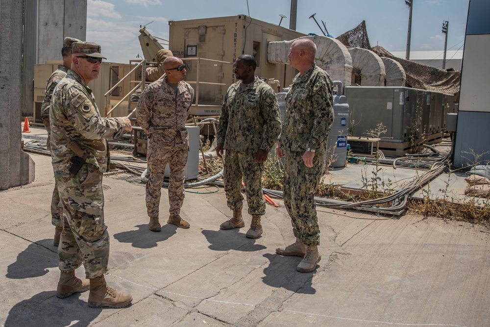 CENTCOM Senior Enlisted Leader Visits Erbil Air Base