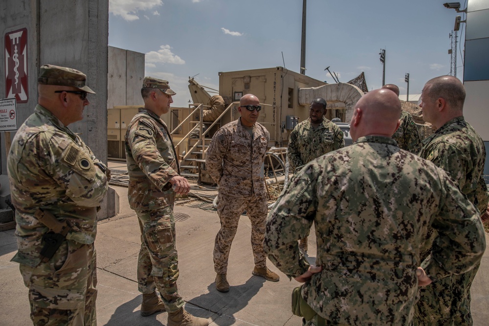 CENTCOM Senior Enlisted Leader Visits Erbil Air Base