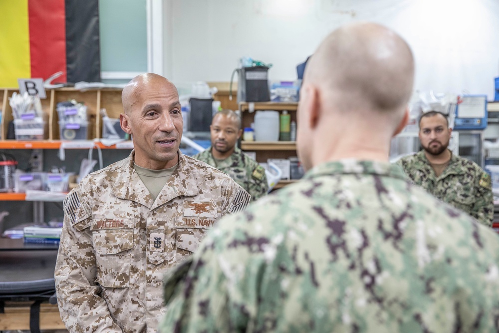 CENTCOM Senior Enlisted Leader Visits Erbil Air Base