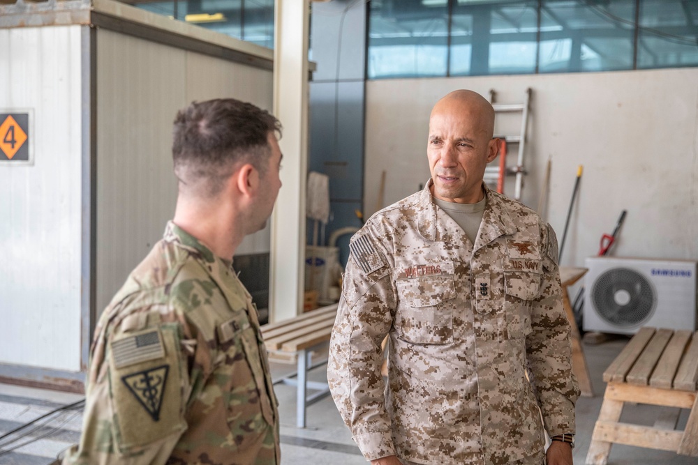 CENTCOM Senior Enlisted Leader Visits Erbil Air Base