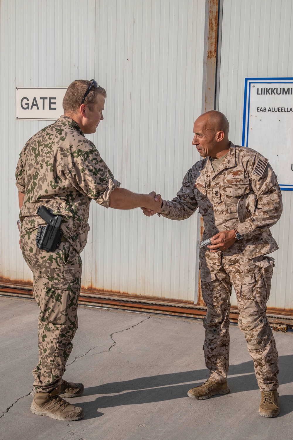 CENTCOM Senior Enlisted Leader Visits Erbil Air Base