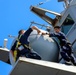 USS Paul Ignatius Antenna Maintenance