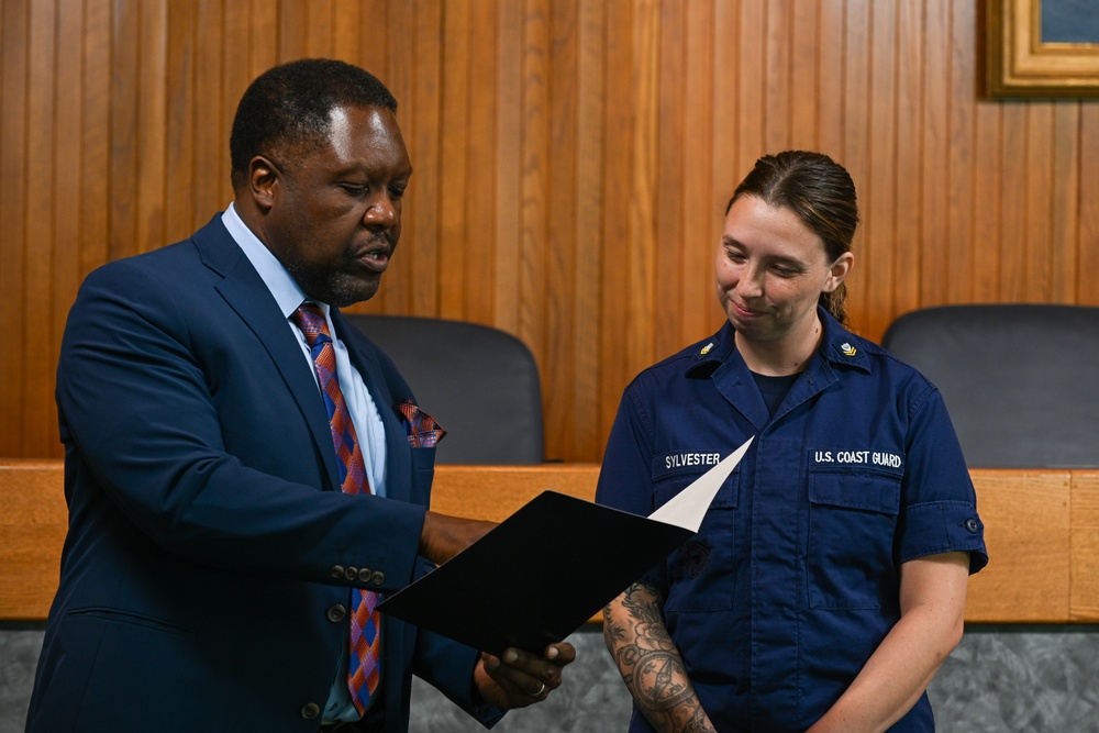 Enlisted Person of the Quarter for Coast Guard Atlantic Area