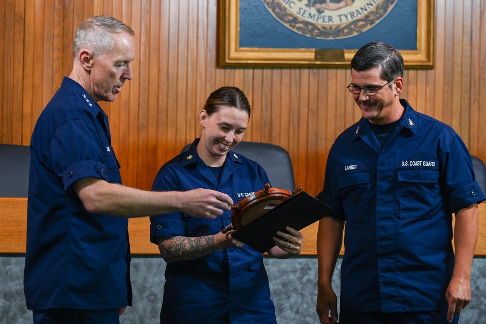 Enlisted Person of the Quarter for Coast Guard Atlantic Area