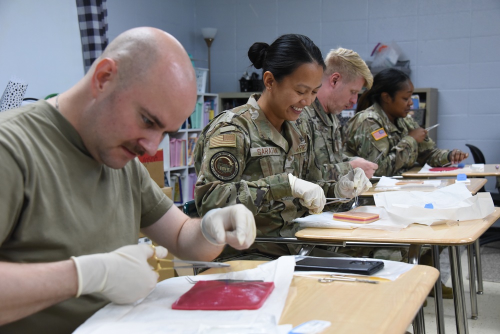 Suture training