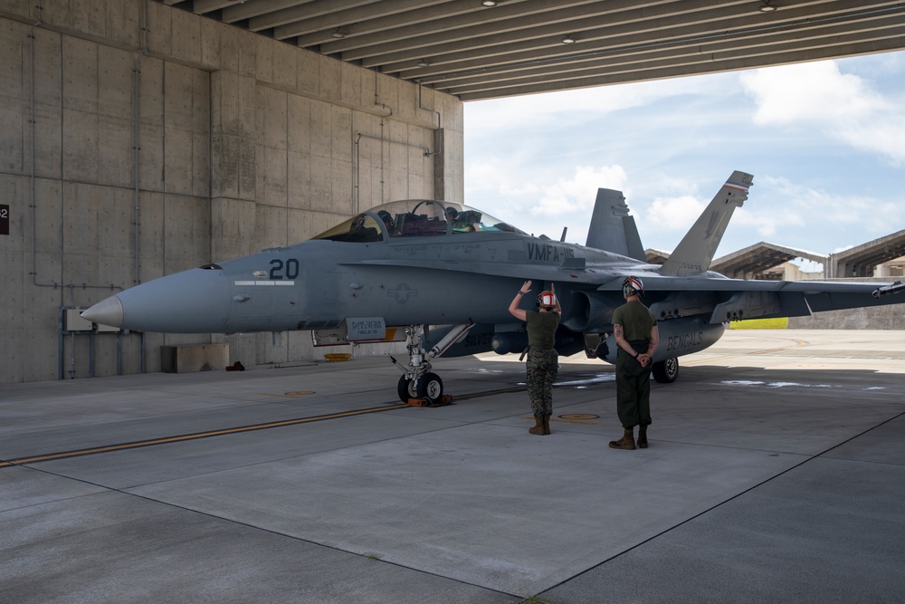 VMFA-115 sharpens their skills at Kadena AB during Northern Edge 23-2