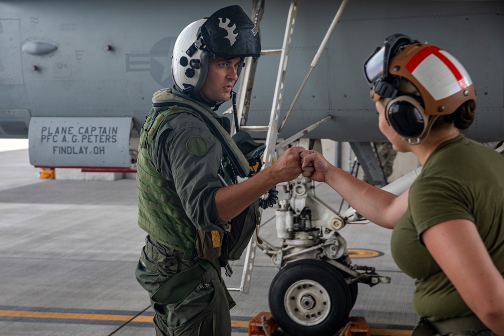 VMFA-115 sharpens their skills at Kadena AB during Northern Edge 23-2