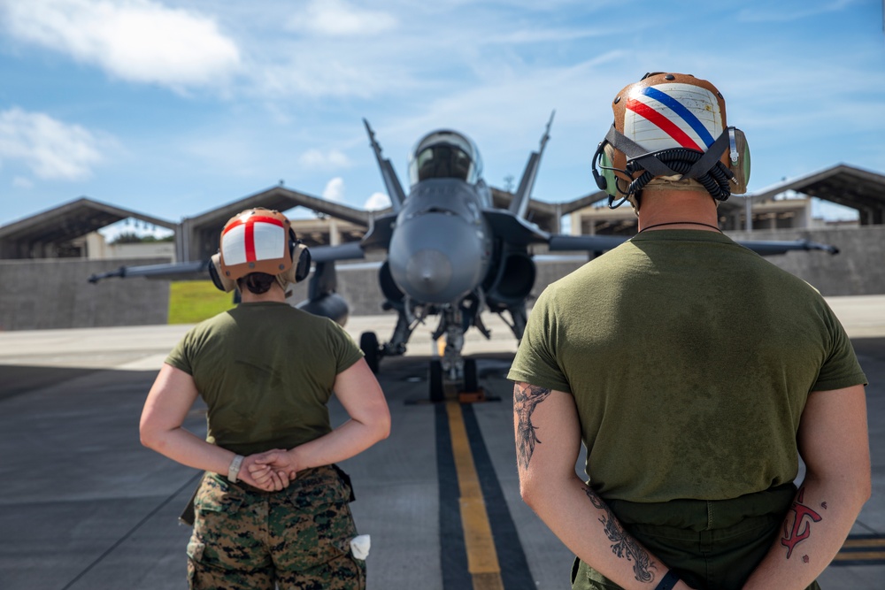 VMFA-115 sharpens their skills at Kadena AB during Northern Edge 23-2