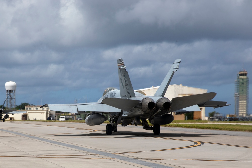 VMFA-115 sharpens their skills at Kadena AB during Northern Edge 23-2