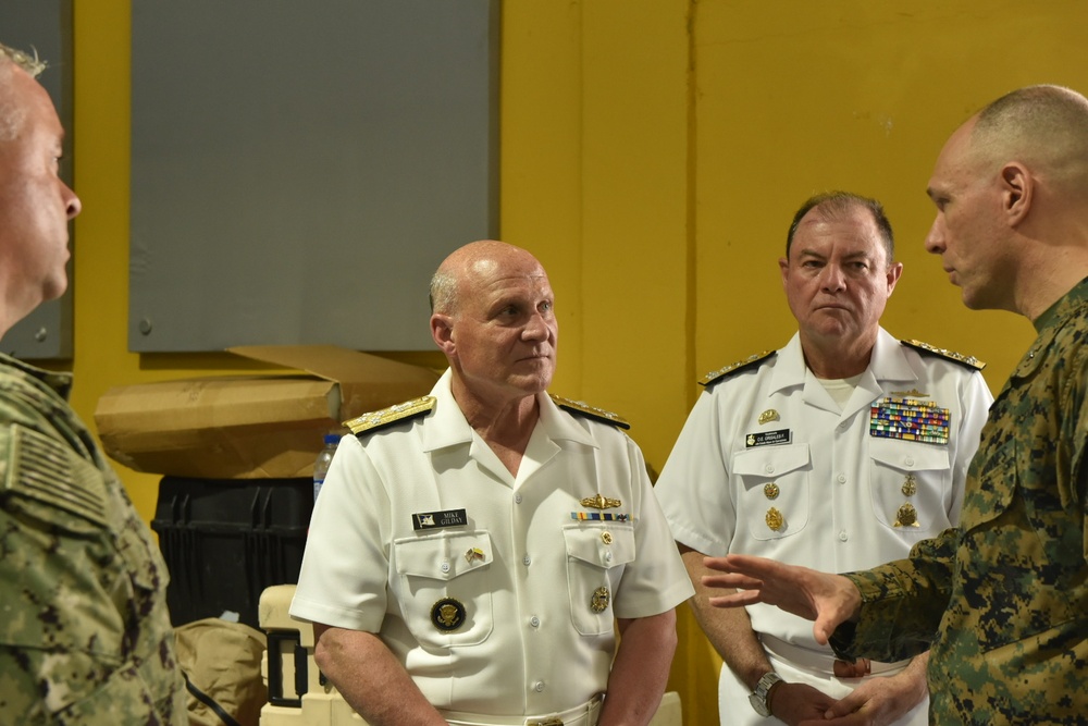 CNO visits Colombia for UNITAS