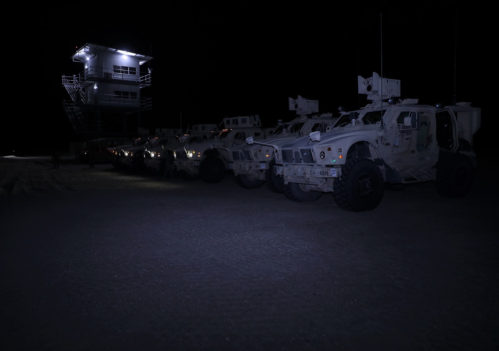 Night Live Fire Exercise