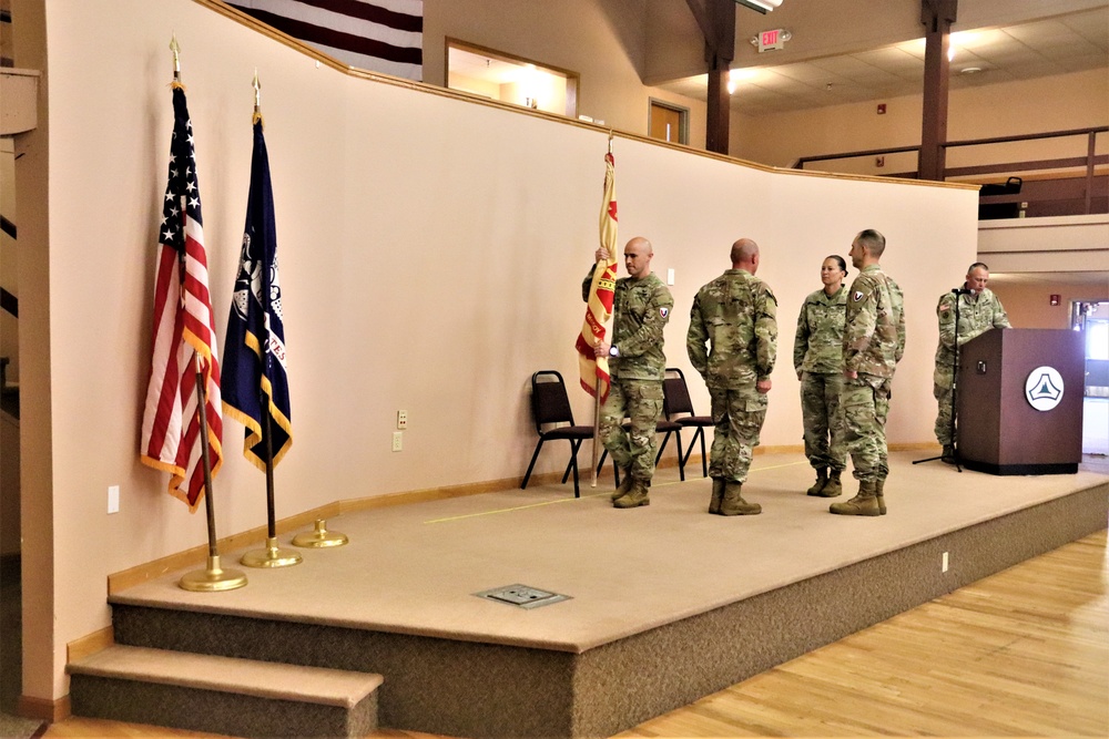 New Fort McCoy Garrison CSM takes charge during change-of-responsibility ceremony at installation